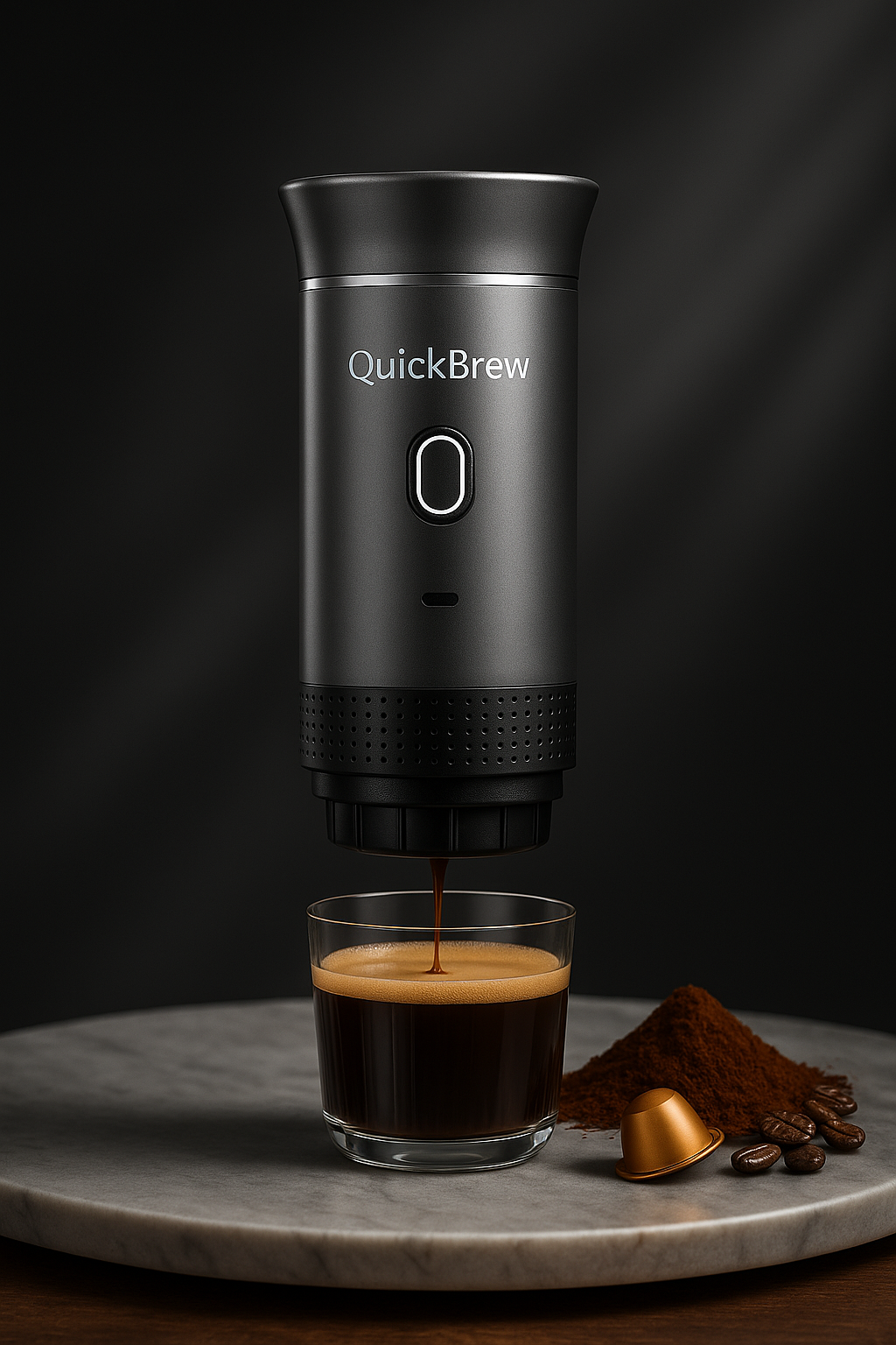 QuickBrew Go | Barista-Grade Coffee Anywhere