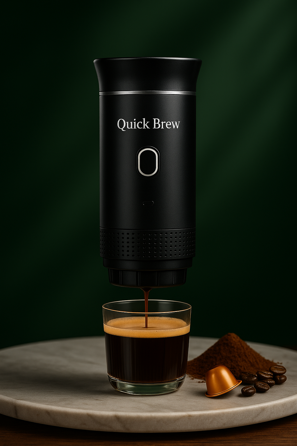 QuickBrew Go | Barista-Grade Coffee Anywhere