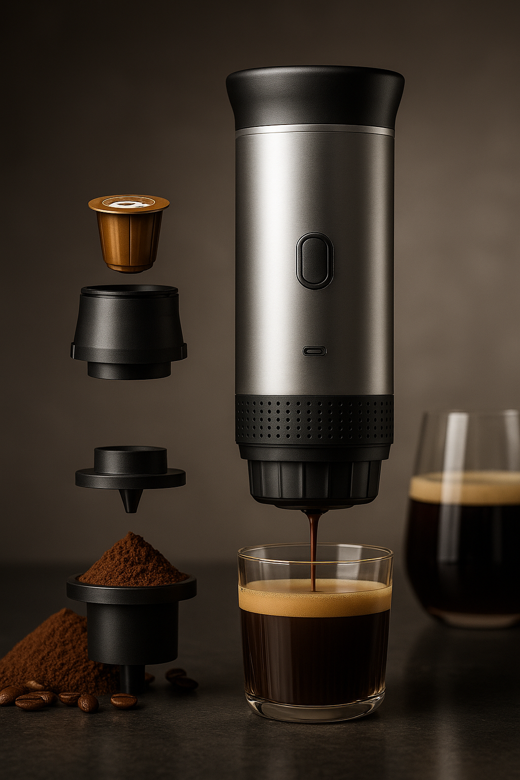 QuickBrew Go | Barista-Grade Coffee Anywhere